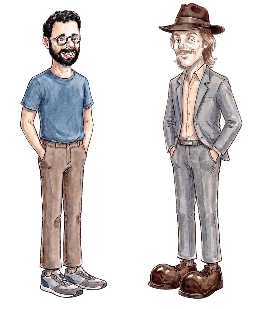 Founders · Leandro & Roberto
